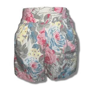 Vintage Pastel Floral Shorts